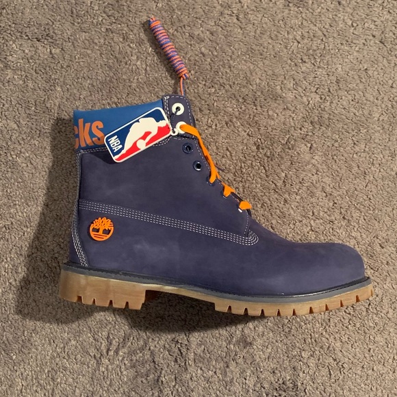 Timberland 6” NBA New York Knicks Mens Boots - Picture 5 of 8